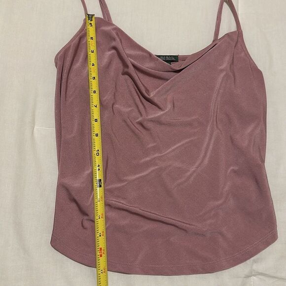 NWOT Wild Fable Cowl Neck Spaghetti Strap Tank Top in Rose Color Size L - Picture 14 of 14